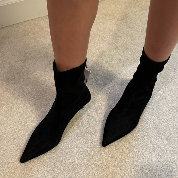 Zara suede ankle boots - Picture 5 of 12